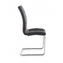 Стул HALMAR K147 черный/хром